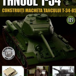 Colectia Tancul Т-34 Nr.127, 1:16 macheta kit de asamblat, Eaglemoss