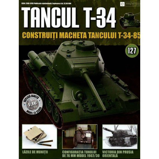 Colectia Tancul Т-34 Nr.127, 1:16 macheta kit de asamblat, Eaglemoss