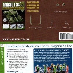 Colectia Tancul Т-34 Nr.138, 1:16 macheta kit de asamblat, Eaglemoss
