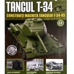 Colectia Tancul Т-34 Nr.59, 1:16 macheta kit de asamblat, Eaglemoss