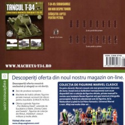 Colectia Tancul Т-34 Nr.66, 1:16 macheta kit de asamblat, Eaglemoss