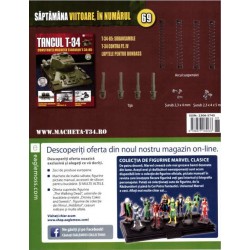 Colectia Tancul Т-34 Nr.68, 1:16 macheta kit de asamblat, Eaglemoss