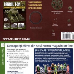 Colectia Tancul Т-34 Nr.70, 1:16 macheta kit de asamblat, Eaglemoss