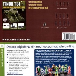 Colectia Tancul Т-34 Nr.74, 1:16 macheta kit de asamblat, Eaglemoss