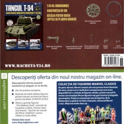 Colectia Tancul Т-34 Nr.76, 1:16 macheta kit de asamblat, Eaglemoss