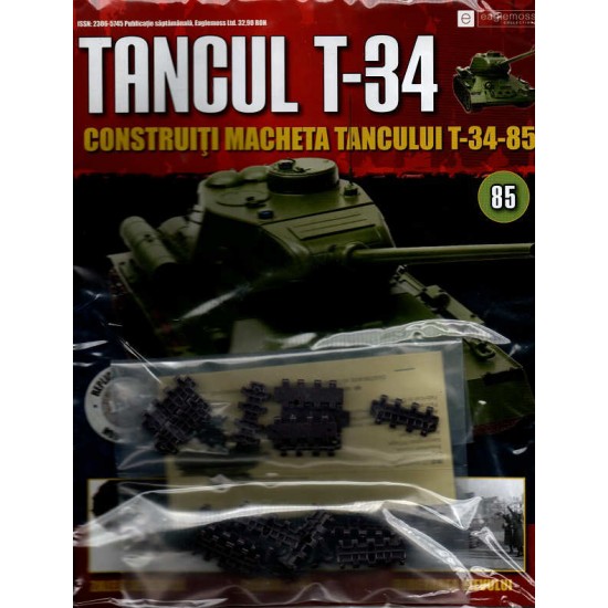 Colectia Tancul Т-34 Nr.85, 1:16 macheta kit de asamblat, Eaglemoss