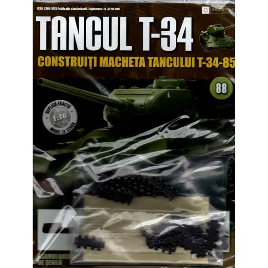 Colectia Tancul Т-34 Nr.88, 1:16 macheta kit de asamblat, Eaglemoss