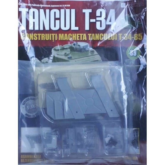 Colectia Tancul Т-34 Nr.89, 1:16 macheta kit de asamblat, Eaglemoss