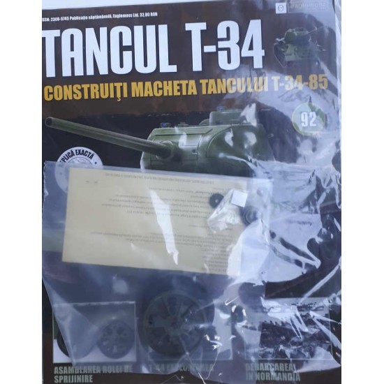 Colectia Tancul Т-34 Nr.92, 1:16 macheta kit de asamblat, Eaglemoss