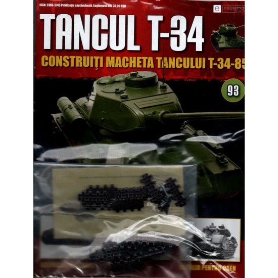 Colectia Tancul Т-34 Nr.93, 1:16 macheta kit de asamblat, Eaglemoss