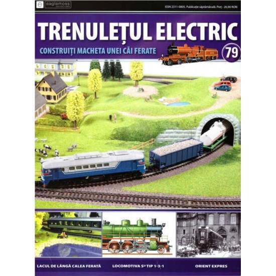 Colectia Trenuletul Electric Nr.79 diorama, Eaglemoss