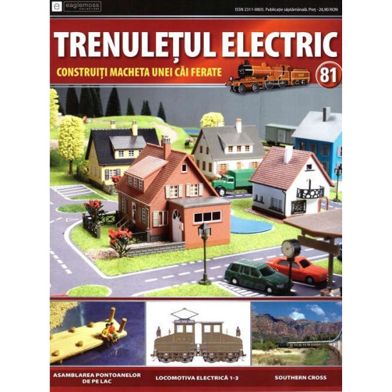 Colectia Trenuletul Electric Nr.81 diorama, Eaglemoss
