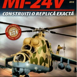 Macheta Elicopterului de asalt MI-24V nr 2, 1:24 Eaglemoss