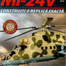 Macheta Elicopterului de asalt MI-24V nr 5, 1:24 Eaglemoss