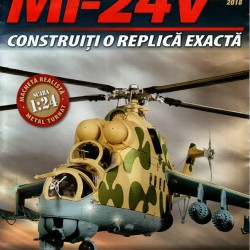 Macheta Elicopterului de asalt MI-24V nr 6, 1:24 Eaglemoss