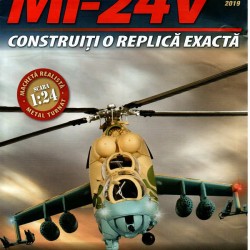 Macheta Elicopterului de asalt MI-24V nr 11, 1:24 Eaglemoss