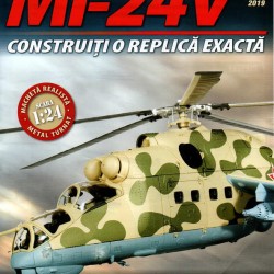 Macheta Elicopterului de asalt MI-24V nr 17, 1:24 Eaglemoss