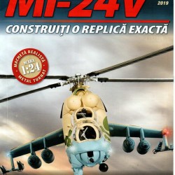 Macheta Elicopterului de asalt MI-24V nr 19, 1:24 Eaglemoss