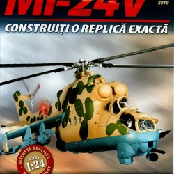 Macheta Elicopterului de asalt MI-24V nr 20, 1:24 Eaglemoss