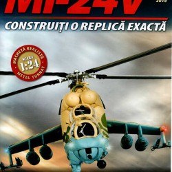 Macheta Elicopterului de asalt MI-24V nr 23, 1:24 Eaglemoss