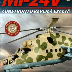 Macheta Elicopterului de asalt MI-24V nr 25, 1:24 Eaglemoss
