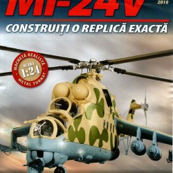 Macheta Elicopterului de asalt MI-24V nr 26, 1:24 Eaglemoss