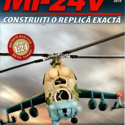 Macheta Elicopterului de asalt MI-24V nr 27, 1:24 Eaglemoss