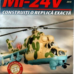 Macheta Elicopterului de asalt MI-24V nr 28, 1:24 Eaglemoss