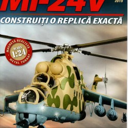 Macheta Elicopterului de asalt MI-24V nr 30, 1:24 Eaglemoss