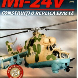 Macheta Elicopterului de asalt MI-24V nr 32, 1:24 Eaglemoss