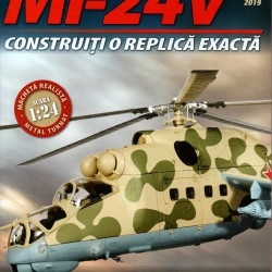 Macheta Elicopterului de asalt MI-24V nr 33, 1:24 Eaglemoss
