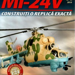 Macheta Elicopterului de asalt MI-24V nr 36, 1:24 Eaglemoss