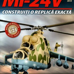 Macheta Elicopterului de asalt MI-24V nr 42, 1:24 Eaglemoss