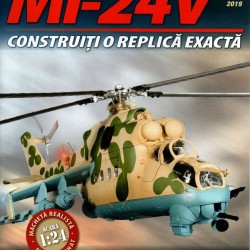 Macheta Elicopterului de asalt MI-24V nr 44, 1:24 Eaglemoss