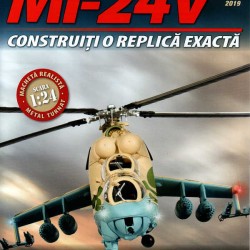 Macheta Elicopterului de asalt MI-24V nr 47, 1:24 Eaglemoss