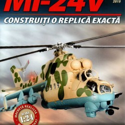 Macheta Elicopterului de asalt MI-24V nr 48, 1:24 Eaglemoss