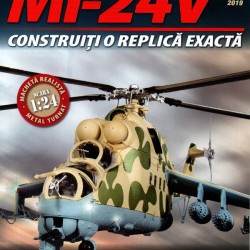 Macheta Elicopterului de asalt MI-24V nr 50, 1:24 Eaglemoss