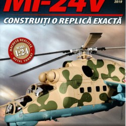 Macheta Elicopterului de asalt MI-24V nr 53, 1:24 Eaglemoss