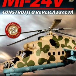 Macheta Elicopterului de asalt MI-24V nr 57, 1:24 Eaglemoss
