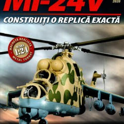 Macheta Elicopterului de asalt MI-24V nr 58, 1:24 Eaglemoss