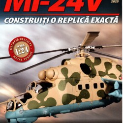 Macheta Elicopterului de asalt MI-24V nr 61, 1:24 Eaglemoss