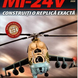 Macheta Elicopterului de asalt MI-24V nr 63, 1:24 Eaglemoss