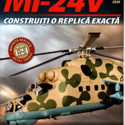 Macheta Elicopterului de asalt MI-24V nr 65, 1:24 Eaglemoss