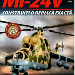 Macheta Elicopterului de asalt MI-24V nr 66, 1:24 Eaglemoss