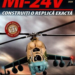 Macheta Elicopterului de asalt MI-24V nr 67, 1:24 Eaglemoss