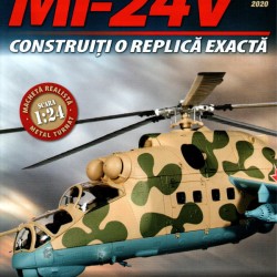 Macheta Elicopterului de asalt MI-24V nr 69, 1:24 Eaglemoss