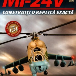 Macheta Elicopterului de asalt MI-24V nr 79, 1:24 Eaglemoss