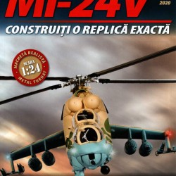 Macheta Elicopterului de asalt MI-24V nr 80, 1:24 Eaglemoss