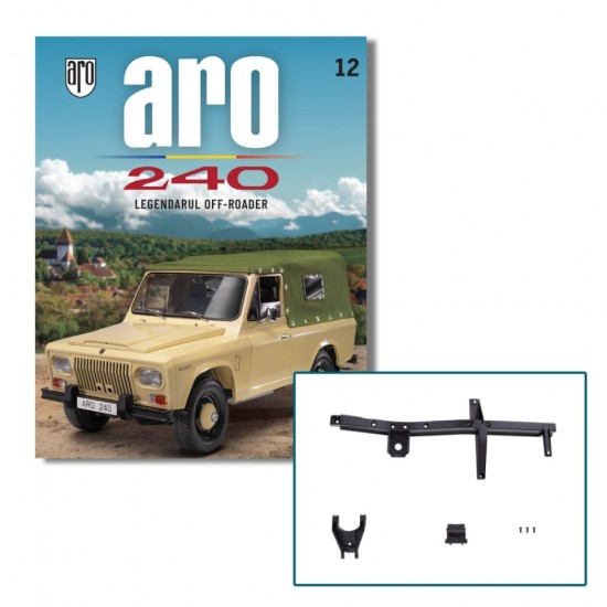 Macheta auto ARO 240 KIT Nr.12 - elemente lonjeron, scara 1:8 Hachette