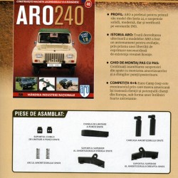 Macheta auto ARO 240 KIT Nr.45 – elemente suspensie, scara 1:8 Eaglemoss